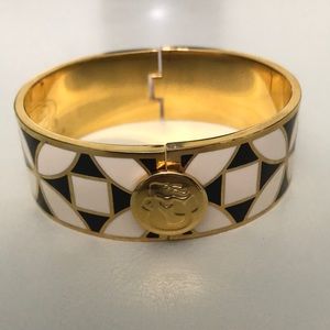 Spartina Black, Cream and Gold Bracelet